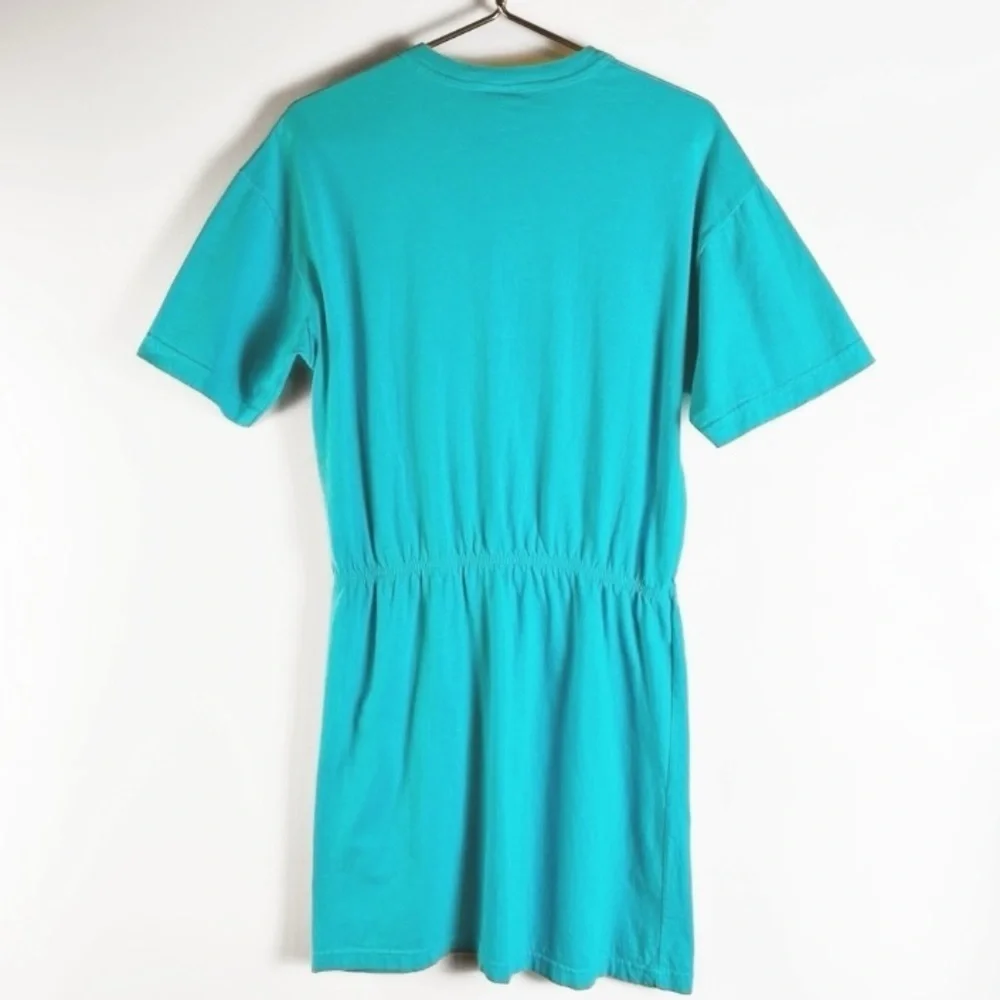 SALE 🛍️ Vtg 90s Tiffany Teal Cotton dress by Styles To Go Womens size M